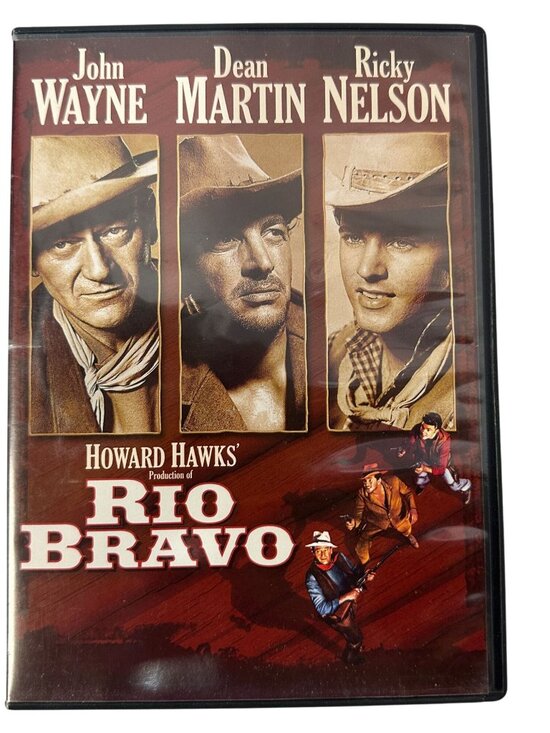 Rio Bravo 1959 DVD John Wayne Dean Martin Ricky Nelson Western Warner Bros - Picture 1 of 6